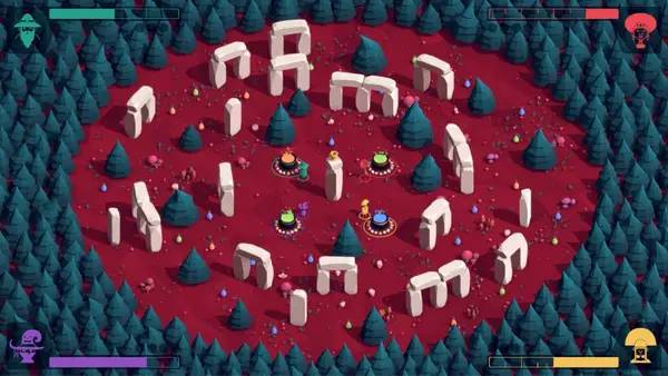 Интерфейс Wizards Tourney во время прохождения