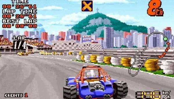 Интерфейс World Rally Fever Born on the Road во время прохождения