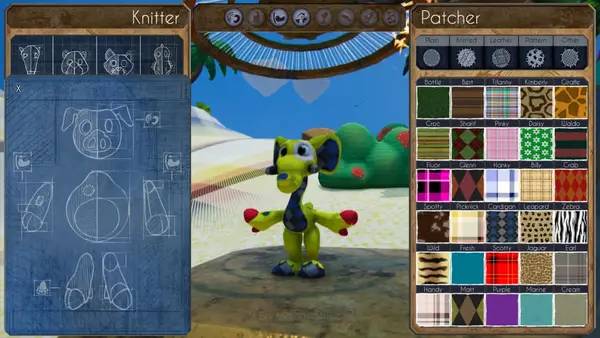 Интерфейс Woven во время прохождения