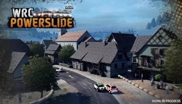 Интерфейс WRC Powerslide во время прохождения