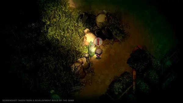 Интерфейс Yomawari Lost in the Dark во время прохождения