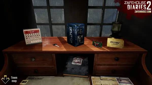Интерфейс Zafehouse Diaries 2 во время прохождения
