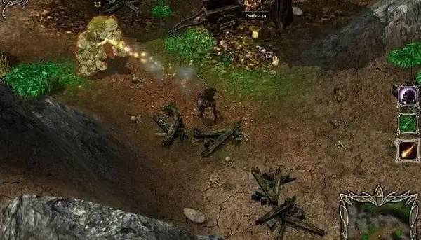 Интерфейс Заговор темной башни во время прохождения