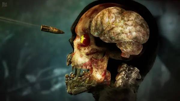 Интерфейс Zombie Army 4  Dead War - Super Deluxe Edition во время прохождения