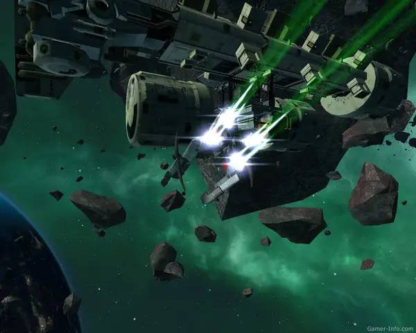 Интерфейс Звёздные волки 2 Гражданская война во время прохождения