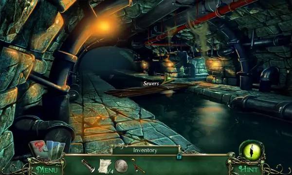 Кадр с взаимодействием персонажа и объекта в 9 Clues  The Secret of Serpent Creek