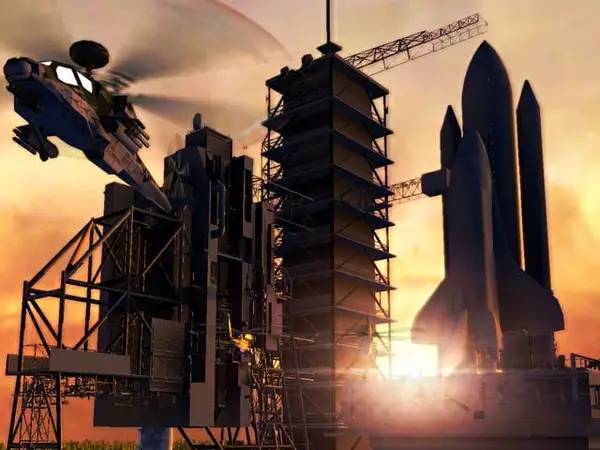 Кадр с взаимодействием персонажа и объекта в Act of War High Treason