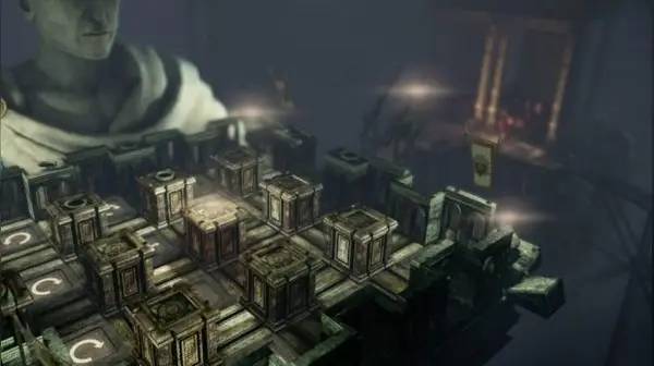 Кадр с взаимодействием персонажа и объекта в Adam's Venture  Episode 3 - Revelations