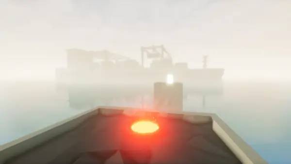 Кадр с взаимодействием персонажа и объекта в ADVERSE