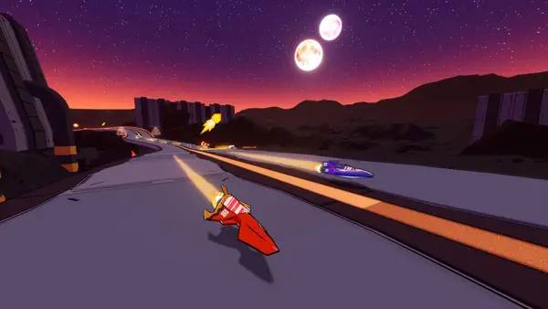 Кадр с взаимодействием персонажа и объекта в Aero GPX