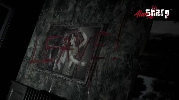 Кадр с взаимодействием персонажа и объекта в Alan Sharp