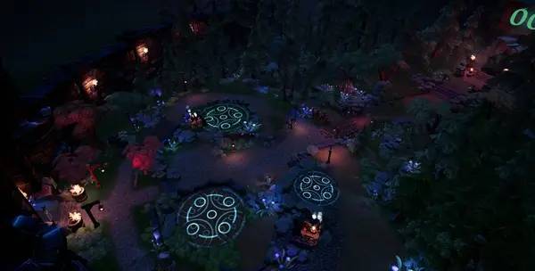 Кадр с взаимодействием персонажа и объекта в Alchemist Defender VR