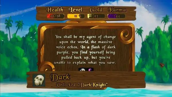 Кадр с взаимодействием персонажа и объекта в Alluris