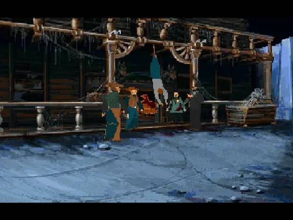 Кадр с взаимодействием персонажа и объекта в Alone in the Dark  The Trilogy