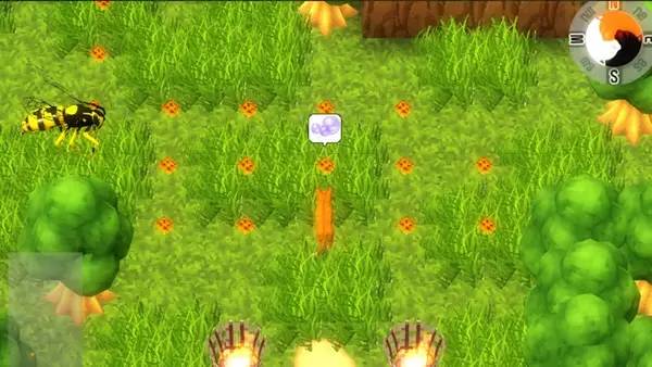 Кадр с взаимодействием персонажа и объекта в amazin' George 2