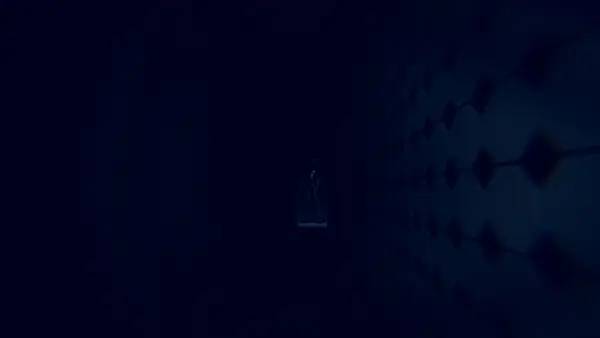 Кадр с взаимодействием персонажа и объекта в ANDROMALIUS