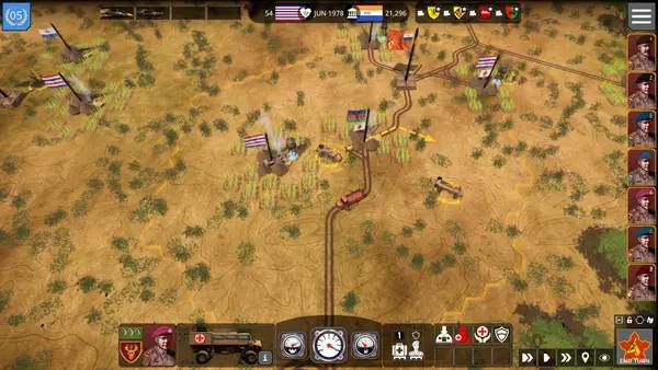 Кадр с взаимодействием персонажа и объекта в Angola '86