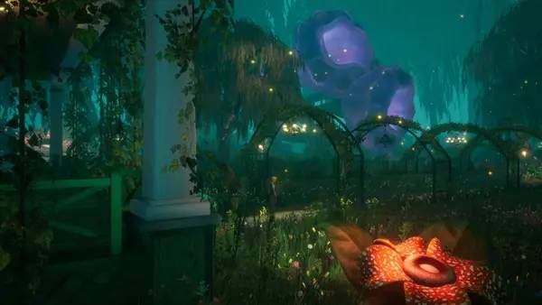 Кадр с взаимодействием персонажа и объекта в Another Sight - Definitive Edition