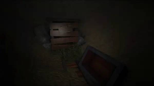 Кадр с взаимодействием персонажа и объекта в Ante Mortem