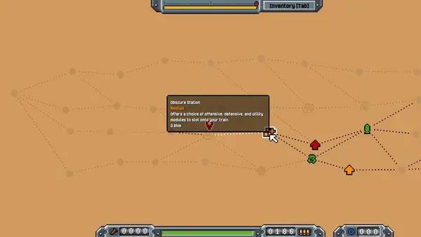 Кадр с взаимодействием персонажа и объекта в Apocalypse Express