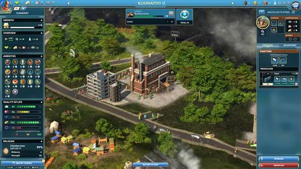 Кадр с взаимодействием персонажа и объекта в Ara History Untold