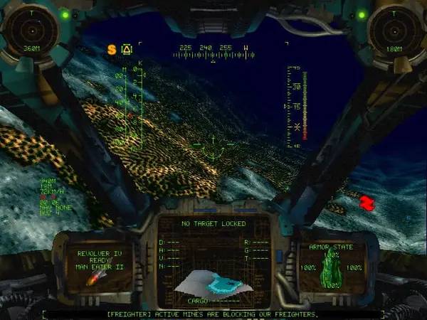 Кадр с взаимодействием персонажа и объекта в Archimedean Dynasty