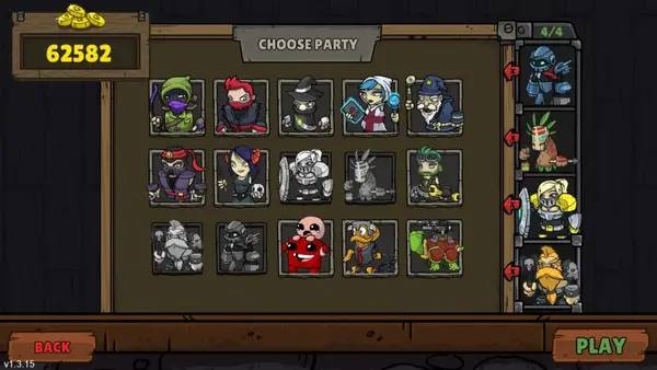 Кадр с взаимодействием персонажа и объекта в Bardbarian