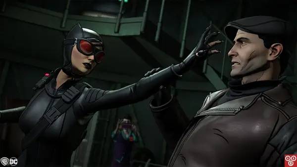 Кадр с взаимодействием персонажа и объекта в Batman The Enemy Within - The Telltale Series