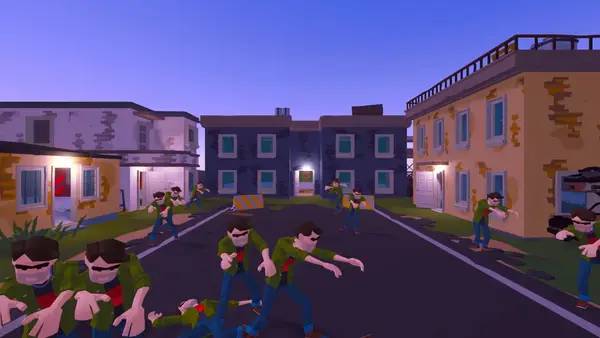 Кадр с взаимодействием персонажа и объекта в BBQ Simulator  The Squad
