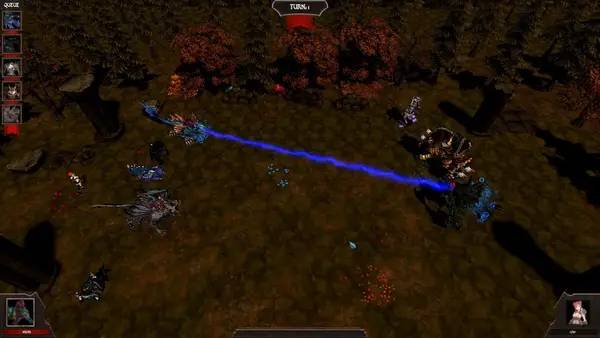 Кадр с взаимодействием персонажа и объекта в Beastmancer