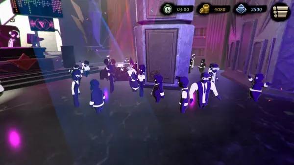 Кадр с взаимодействием персонажа и объекта в Beholder 2