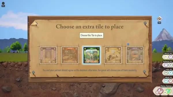 Кадр с взаимодействием персонажа и объекта в Between Two Castles - Digital Edition