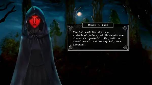 Кадр с взаимодействием персонажа и объекта в Black Closet