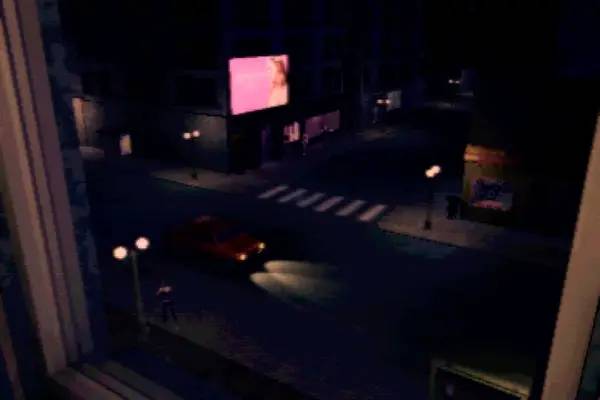 Кадр с взаимодействием персонажа и объекта в Blank Frame