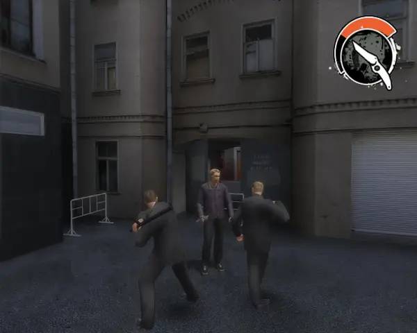 Кадр с взаимодействием персонажа и объекта в Бой с тенью  Юбилейное издание (игра)