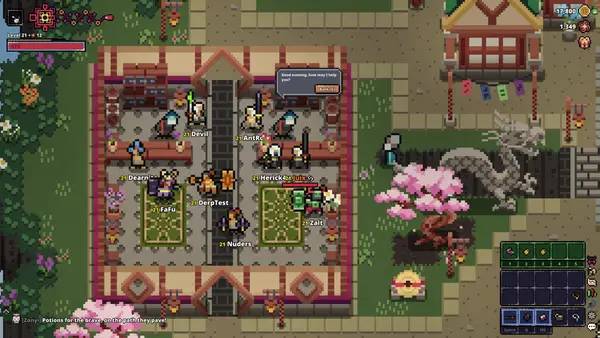 Кадр с взаимодействием персонажа и объекта в Born Again