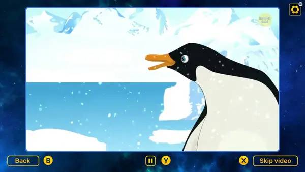 Кадр с взаимодействием персонажа и объекта в Bright Side Quiz