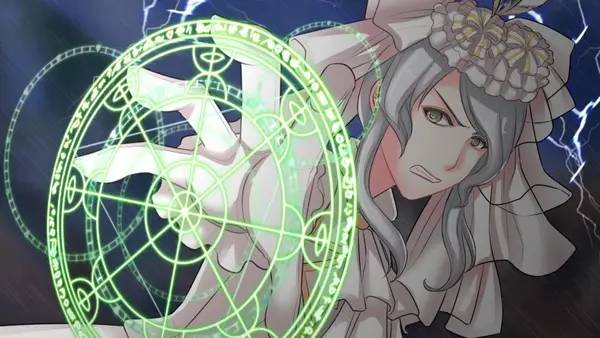 Кадр с взаимодействием персонажа и объекта в Caffeine  Victoria's Legacy