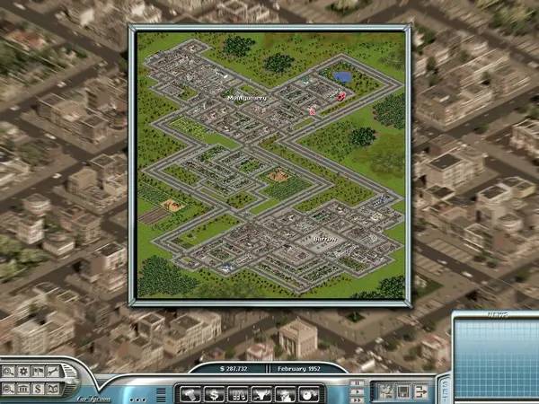 Кадр с взаимодействием персонажа и объекта в Car Tycoon