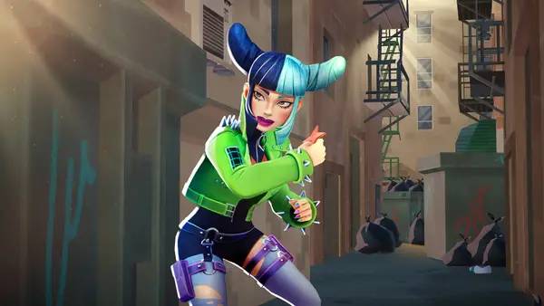 Кадр с взаимодействием персонажа и объекта в Carmen Sandiego