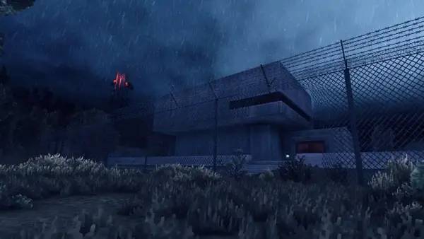 Кадр с взаимодействием персонажа и объекта в Chasing Static