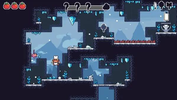 Кадр с взаимодействием персонажа и объекта в Chefy-Chef