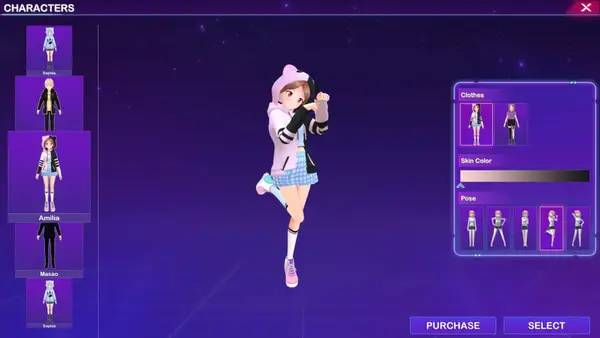 Кадр с взаимодействием персонажа и объекта в Chill Corner