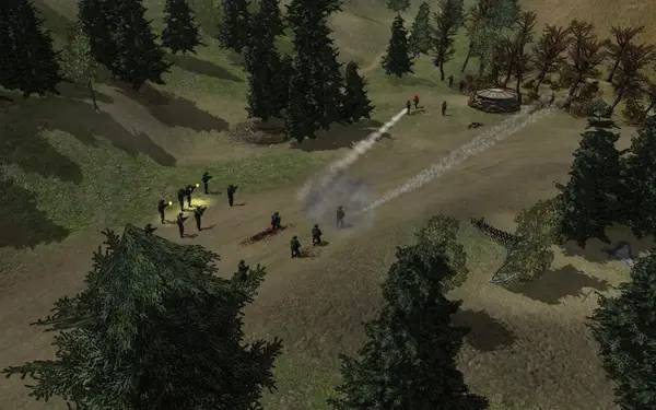 Кадр с взаимодействием персонажа и объекта в Chronostorm  Siberian Border