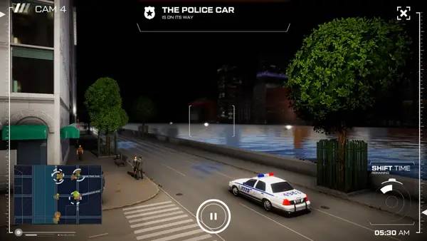 Кадр с взаимодействием персонажа и объекта в City Eye