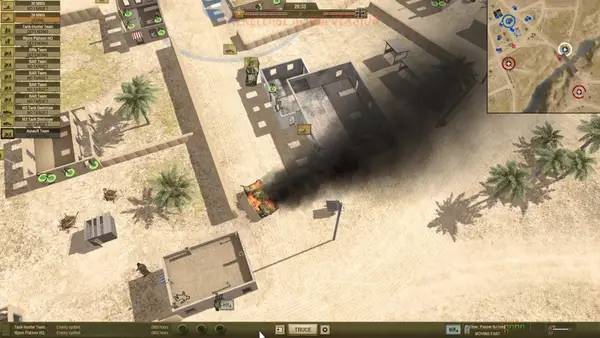 Кадр с взаимодействием персонажа и объекта в Close Combat  The Bloody First