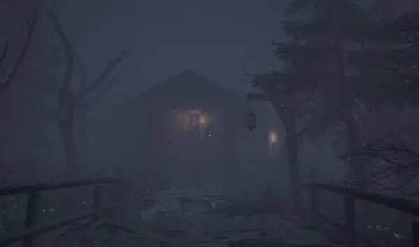 Кадр с взаимодействием персонажа и объекта в Code Alkonost  Awakening of Evil