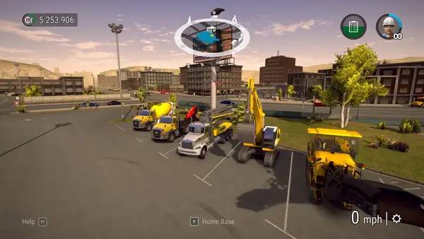 Кадр с взаимодействием персонажа и объекта в Construction Simulator 2 US - Pocket Edition