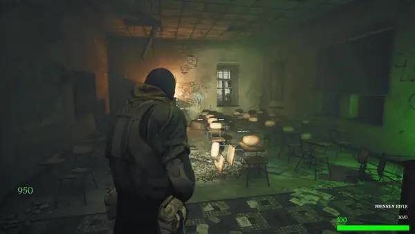 Кадр с взаимодействием персонажа и объекта в COVID-20