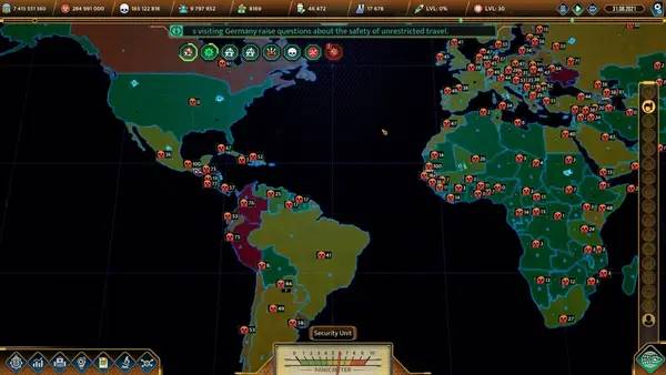 Кадр с взаимодействием персонажа и объекта в COVID The Outbreak